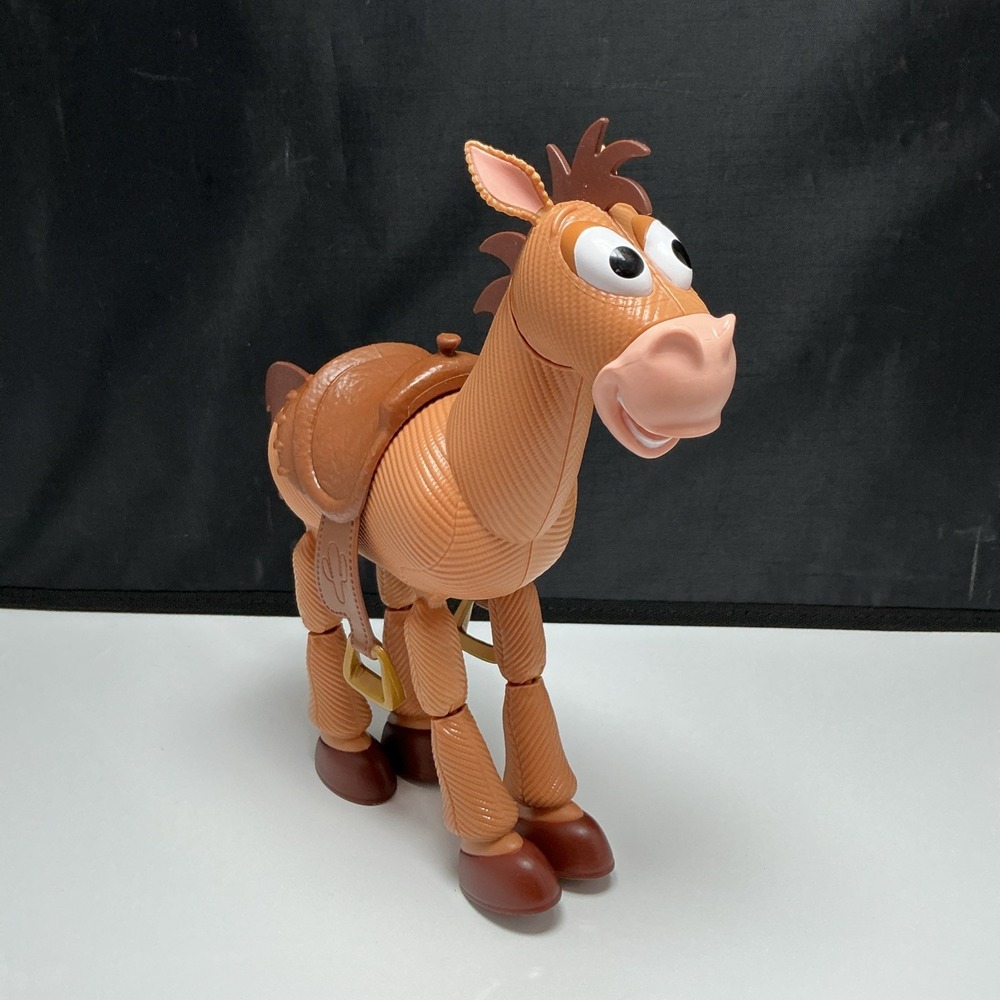 Mattel Disney Pixar Toy Story Bullseye Horse 9" Posable Action Figure Ribbed